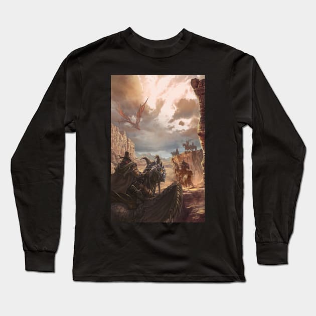 Spellslinger: Legends of the Wild, Weird West, A Weird Western Fantasy Long Sleeve T-Shirt by Joseph J Bailey Author Designs